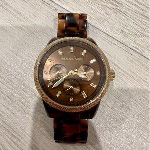 Michael Kors tortoise Watch